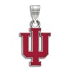 Thumbnail Image 1 of Indiana University Enamel Charm Sterling Silver