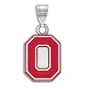 Thumbnail Image 1 of Ohio State University Enamel Charm Sterling Silver