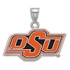 Thumbnail Image 0 of Oklahoma State University Enamel Charm Sterling Silver