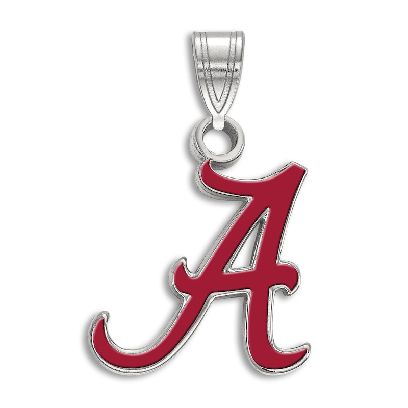 University of Alabama Enamel Charm Sterling Silver