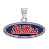 Thumbnail Image 1 of University of Mississippi Enamel Charm Sterling Silver