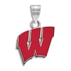 University of Wisconsin Enamel Charm Sterling Silver