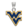Thumbnail Image 0 of West Virginia University Enamel Charm Sterling Silver