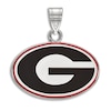Thumbnail Image 1 of University of Georgia Enamel Charm Sterling Silver