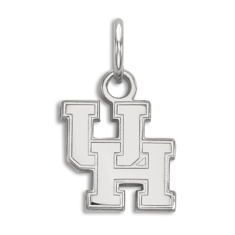University of Houston Small Necklace Charm Sterling Silver