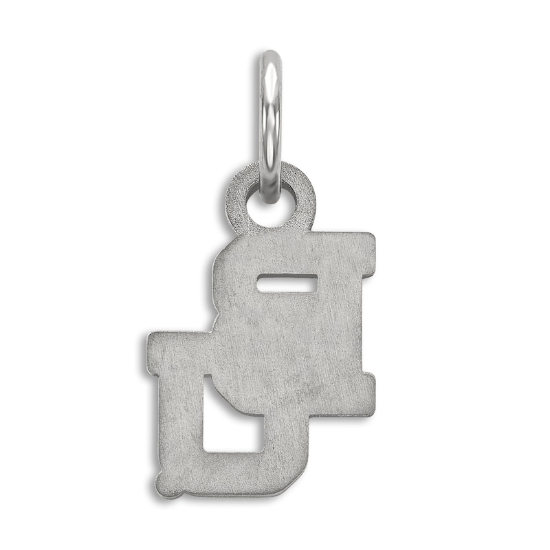 Main Image 3 of Baylor University Small Necklace Charm Sterling Silver
