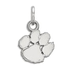 Thumbnail Image 0 of Clemson University Small Necklace Charm Sterling Silver