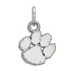 Thumbnail Image 1 of Clemson University Small Necklace Charm Sterling Silver
