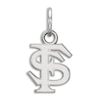 Thumbnail Image 1 of Florida State University Small Necklace Charm Sterling Silver