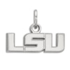 Thumbnail Image 0 of Louisiana State University Small Necklace Charm Sterling Silver