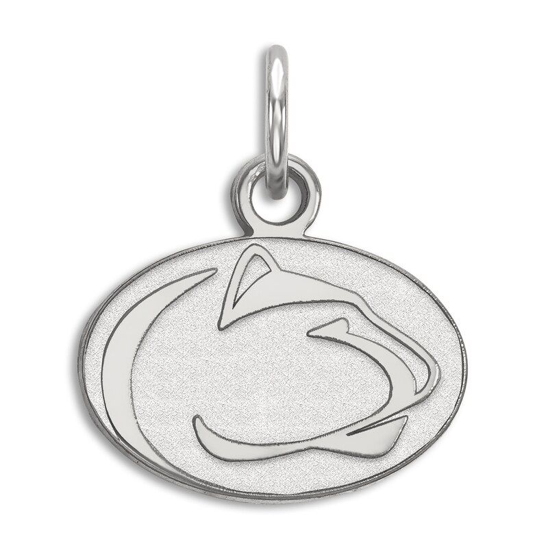 Main Image 1 of Penn State University Small Necklace Charm Sterling Silver