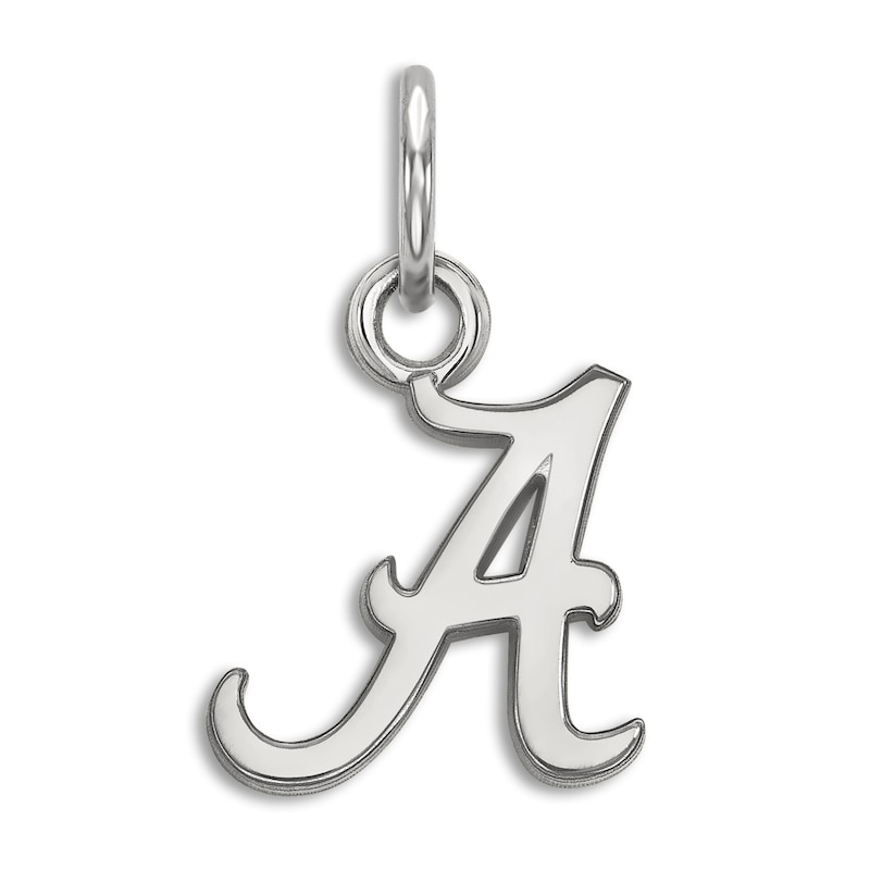 University of Alabama Small Necklace Charm Sterling Silver