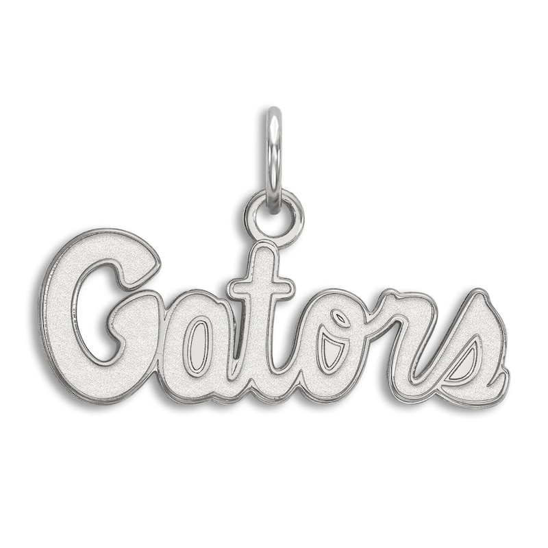 Main Image 1 of University of Florida Small Necklace Charm Sterling Silver