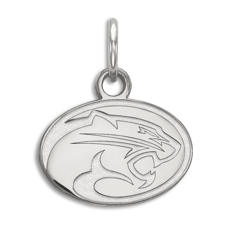University of Houston Small Necklace Charm Sterling Silver