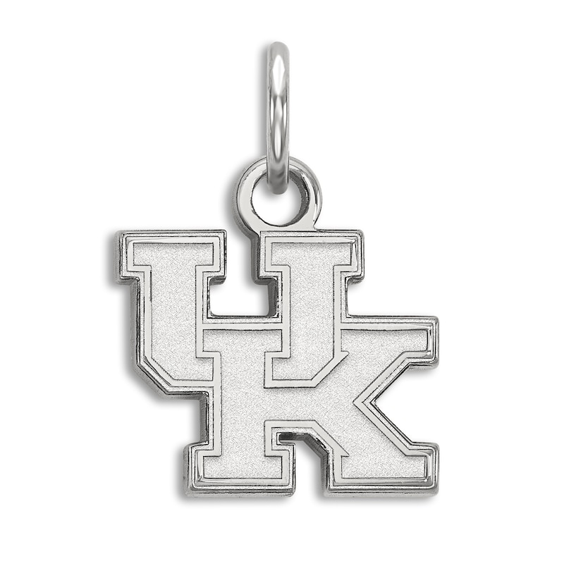 Main Image 1 of University of Kentucky Small Necklace Charm Sterling Silver