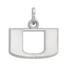 University of Miami Small Necklace Charm Sterling Silver
