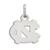 Thumbnail Image 1 of University of North Carolina Small Necklace Charm Sterling Silver