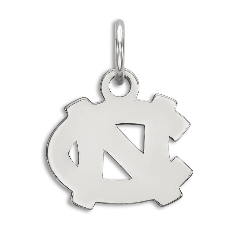 Main Image 1 of University of North Carolina Small Necklace Charm Sterling Silver