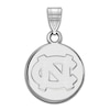 Thumbnail Image 0 of University of North Carolina Small Necklace Charm Sterling Silver