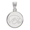 Thumbnail Image 1 of University of Iowa Small Necklace Charm Sterling Silver