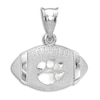 Thumbnail Image 1 of Clemson University Football Necklace Charm Sterling Silver