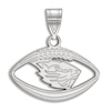 Oregon State University Football Necklace Charm Sterling Silver