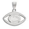 Penn State University Football Necklace Charm Sterling Silver