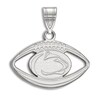 Thumbnail Image 0 of Penn State University Football Necklace Charm Sterling Silver