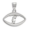 Thumbnail Image 1 of University of Cincinnati Football Necklace Charm Sterling Silver
