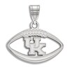 Thumbnail Image 1 of University of Kentucky Football Necklace Charm Sterling Silver
