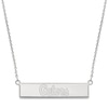 Thumbnail Image 1 of University of Florida University Small Bar Necklace Sterling Silver 18"
