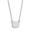 Thumbnail Image 1 of Auburn University Large Pendant Necklace Sterling Silver 18"