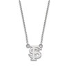 Thumbnail Image 1 of Florida State University Small Pendant Necklace Sterling Silver 18"