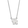 Thumbnail Image 1 of University of Houston Small Pendant Necklace Sterling Silver 18"