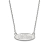 Thumbnail Image 1 of University of Mississippi Small Pendant Necklace Sterling Silver 18"