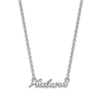Thumbnail Image 1 of Auburn University Small Pendant Necklace Sterling Silver 18"