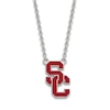 Thumbnail Image 1 of University of Soutn California Medium Pendant Necklace Sterling Silver 18"