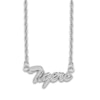 Thumbnail Image 1 of Louisiana State University Script Necklace Sterling Silver 18"