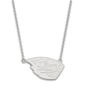 Thumbnail Image 1 of Oklahoma State University Pendant Necklace Sterling Silver 18"