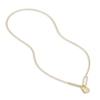 Thumbnail Image 4 of Hollow Split Cable Chain Necklace 14K Yellow Gold 18" 1.9mm