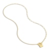 Thumbnail Image 4 of Solid Paperclip/Curb Split Chain Necklace 14K Yellow Gold 20" 2.6mm