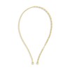 Thumbnail Image 1 of Semi-Solid Paperclip Split Chain Necklace 14K Yellow Gold 20" 3.8mm
