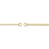 Thumbnail Image 3 of Semi-Solid Paperclip Split Chain Necklace 14K Yellow Gold 20" 3.8mm