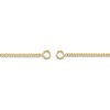 Thumbnail Image 3 of Open Solid Curb Split Chain Necklace 14K Yellow Gold 18" 2.7mm