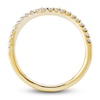 Thumbnail Image 1 of Diamond Contour Anniversary Band 1/6 ct tw Round 14K Yellow Gold