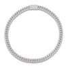 Thumbnail Image 1 of Men's Diamond Cuban Link Chain 26-3/4 ct tw Round Necklace 10K Yellow Gold 22"