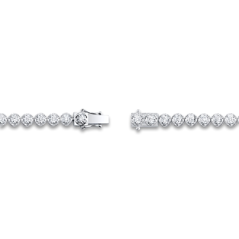 Main Image 3 of Shy Creation Diamond Tennis Bracelet 2 ct tw Round 14K White Gold 7&quot; SC55023904