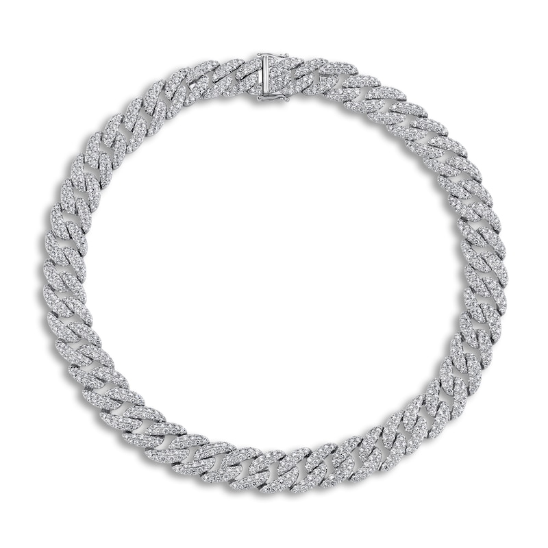 Main Image 1 of Shy Creation Diamond Necklace 19-1/2 ct tw Round 14K White Gold 18" SC55011593Z18
