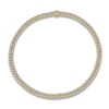 Thumbnail Image 1 of Shy Creation Diamond Necklace 9-5/8 ct tw Round 14K Yellow Gold 16" SC55021355Z16