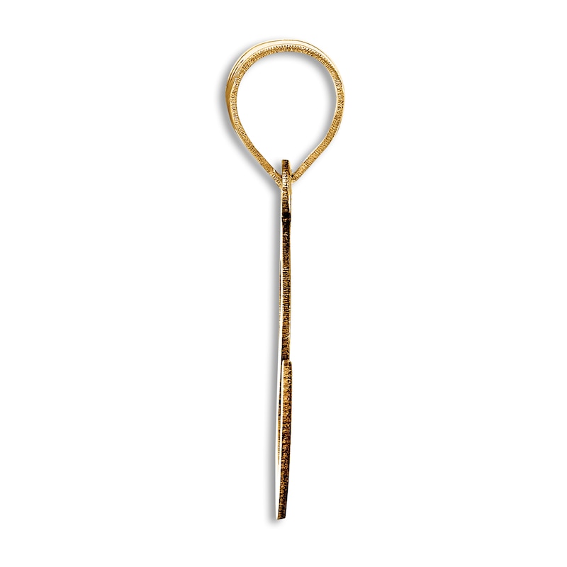 Main Image 2 of Initial S Necklace 14K Yellow Gold 18"